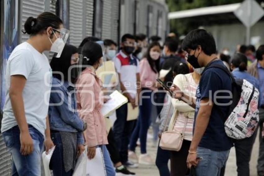 BUAP . EXAMEN BACHILLERATO