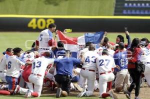 BÉISBOL . FINAL PREOLÍMPICO