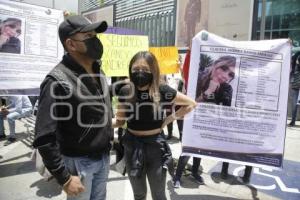 MANIFESTACIÓN . MUJER DESAPARECIDA