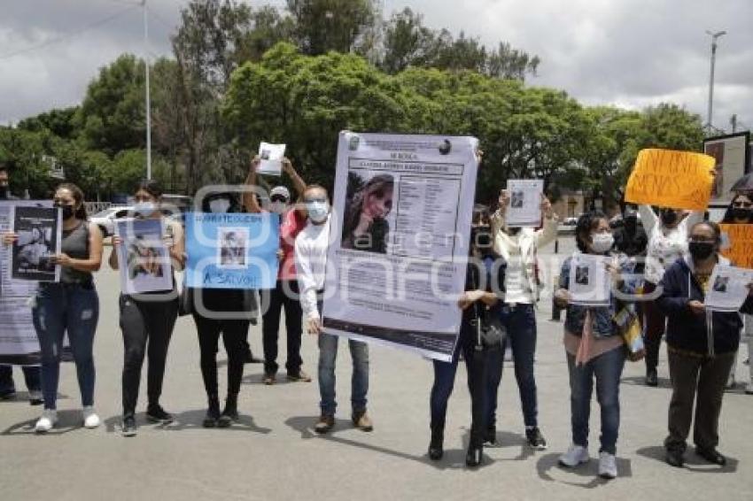 MANIFESTACIÓN . MUJER DESAPARECIDA