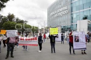 MANIFESTACIÓN . MUJER DESAPARECIDA