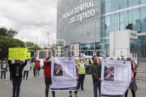 MANIFESTACIÓN . MUJER DESAPARECIDA