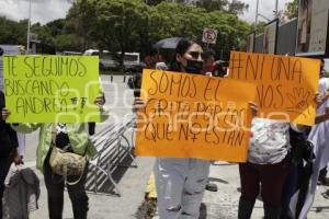 MANIFESTACIÓN . MUJER DESAPARECIDA