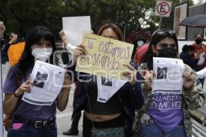 MANIFESTACIÓN . MUJER DESAPARECIDA