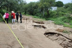 TEHUACÁN  . HUNDIMIENTO