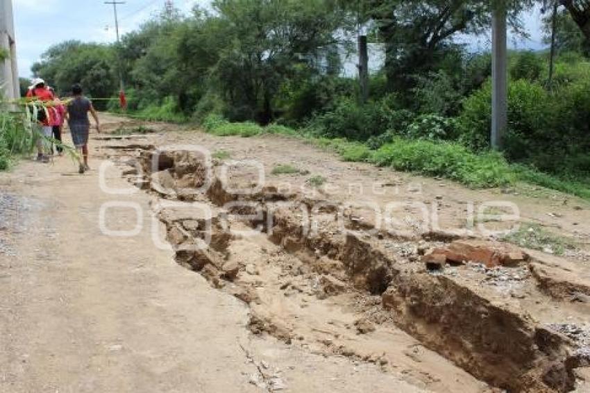 TEHUACÁN  . HUNDIMIENTO