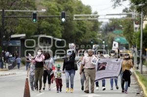 MANIFESTACIÓN . MUJER DESAPARECIDA