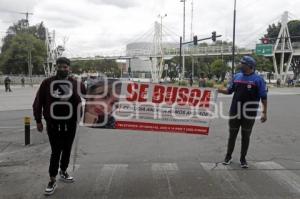 MANIFESTACIÓN . MUJER DESAPARECIDA