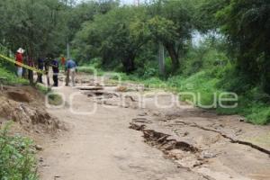 TEHUACÁN  . HUNDIMIENTO