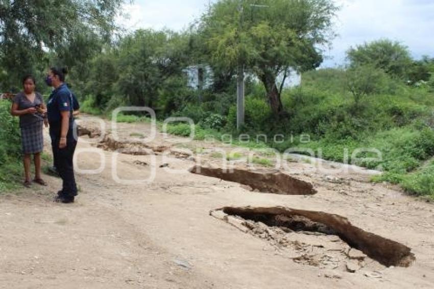 TEHUACÁN  . HUNDIMIENTO