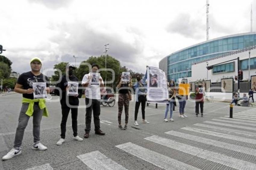 MANIFESTACIÓN . MUJER DESAPARECIDA