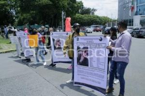 MANIFESTACIÓN . MUJER DESAPARECIDA