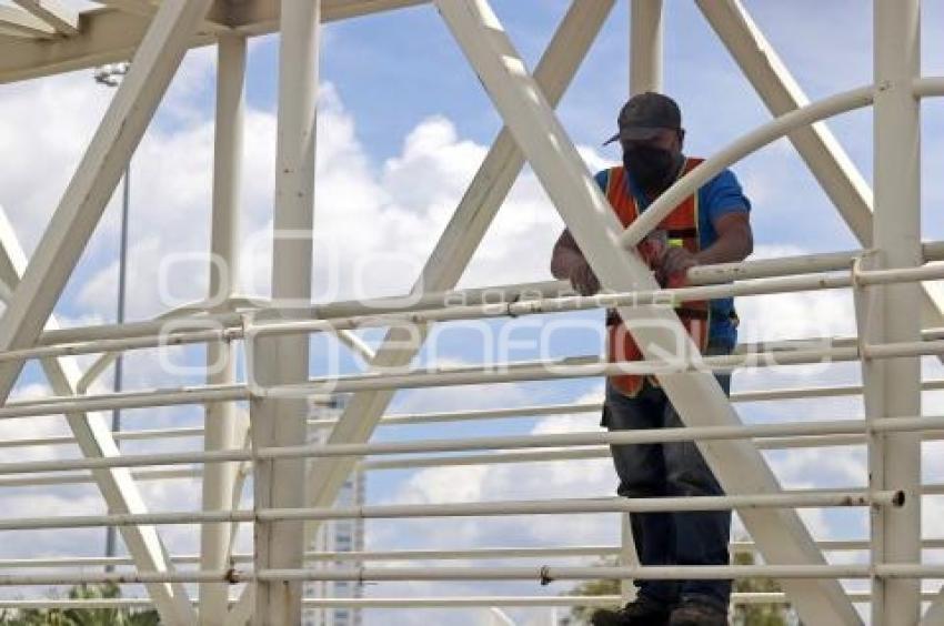 REHABILITACIÓN PUENTE PEATONAL