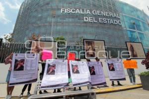 MANIFESTACIÓN . MUJER DESAPARECIDA