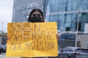 MANIFESTACIÓN . MUJER DESAPARECIDA