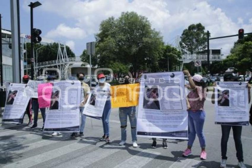 MANIFESTACIÓN . MUJER DESAPARECIDA