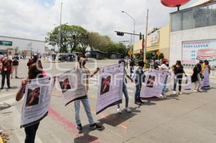 MANIFESTACIÓN . MUJER DESAPARECIDA