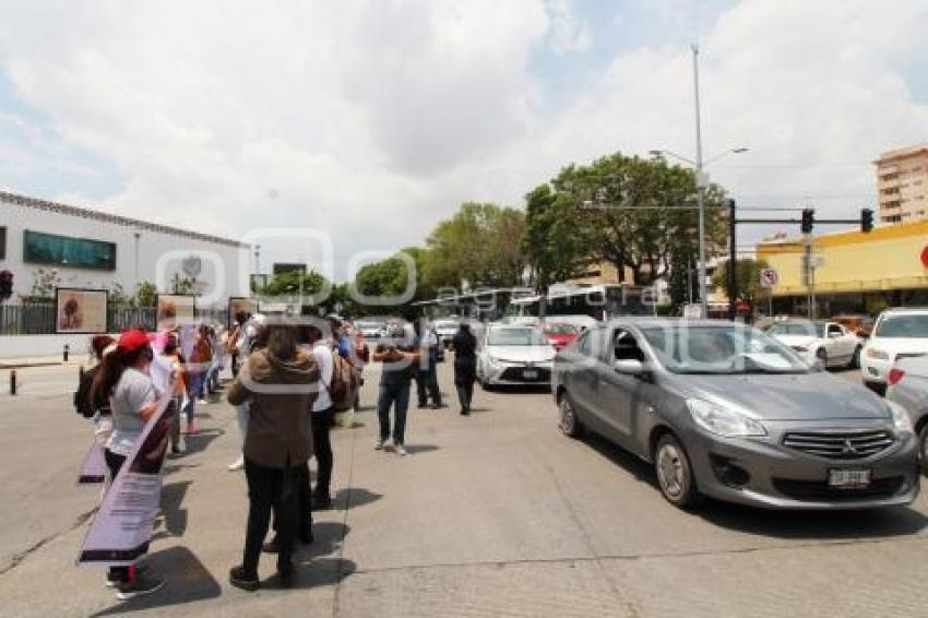 MANIFESTACIÓN . MUJER DESAPARECIDA