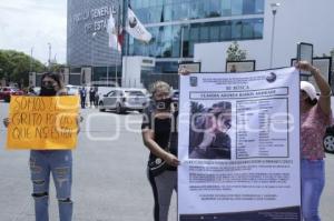 MANIFESTACIÓN . MUJER DESAPARECIDA