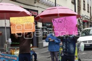 MANIFESTACIÓN . AMBULANTES