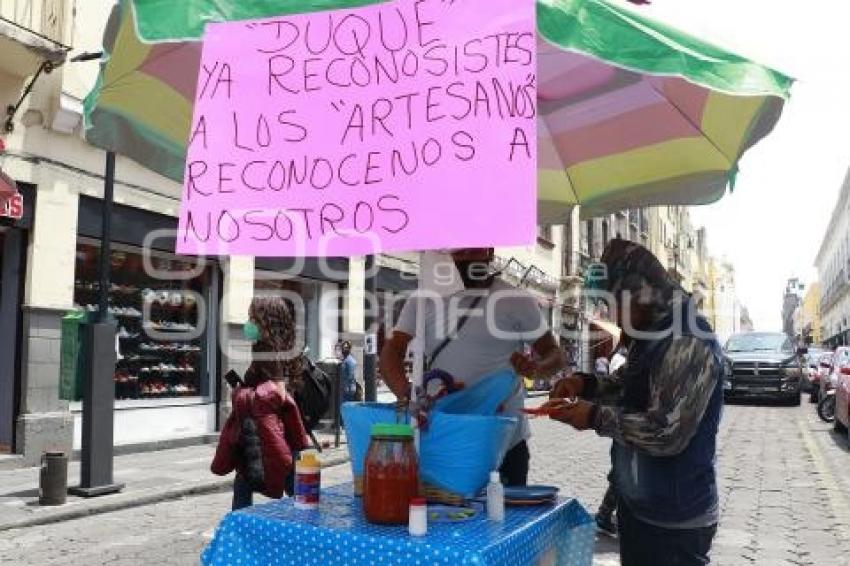 MANIFESTACIÓN . AMBULANTES