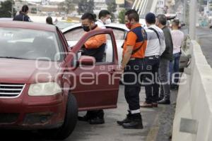 ACCIDENTE VIAL . PUENTE ZARAGOZA