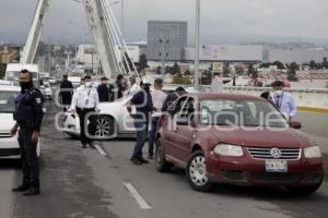 ACCIDENTE VIAL . PUENTE ZARAGOZA