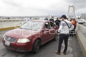 ACCIDENTE VIAL . PUENTE ZARAGOZA