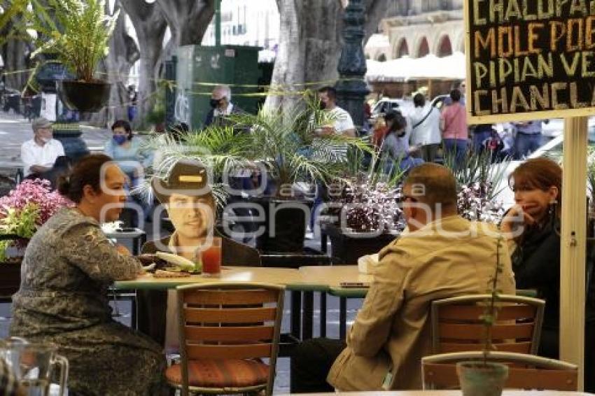 RESTAURANTES . REDUCCIÓN DE AFORO