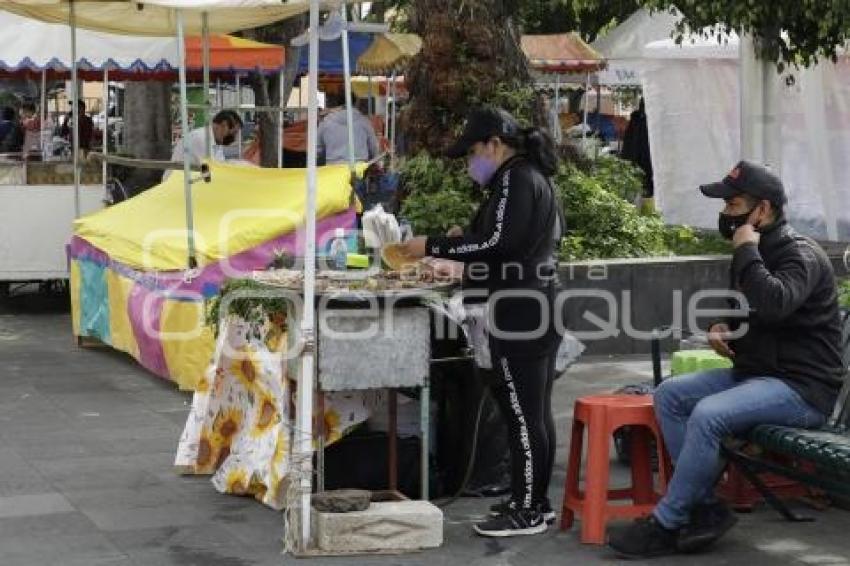 PARQUE DEL CARMEN . AMBULANTES