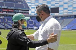 FÚTBOL FEMENIL . CLUB PUEBLA VS LEÓN