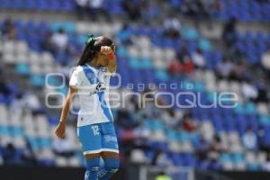 FÚTBOL FEMENIL . CLUB PUEBLA VS LEÓN