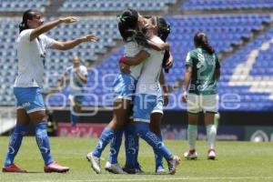 FÚTBOL FEMENIL . CLUB PUEBLA VS LEÓN
