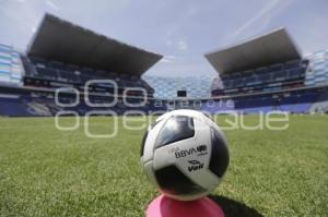 FÚTBOL FEMENIL . CLUB PUEBLA VS LEÓN