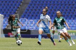 FÚTBOL FEMENIL . CLUB PUEBLA VS LEÓN