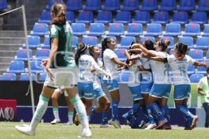 FÚTBOL FEMENIL . CLUB PUEBLA VS LEÓN