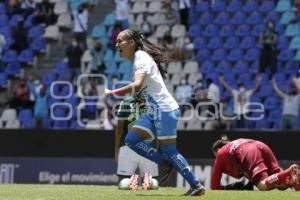 FÚTBOL FEMENIL . CLUB PUEBLA VS LEÓN