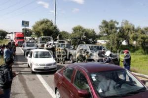 HUEJOTZINGO . ACCIDENTE EJÉRCITO