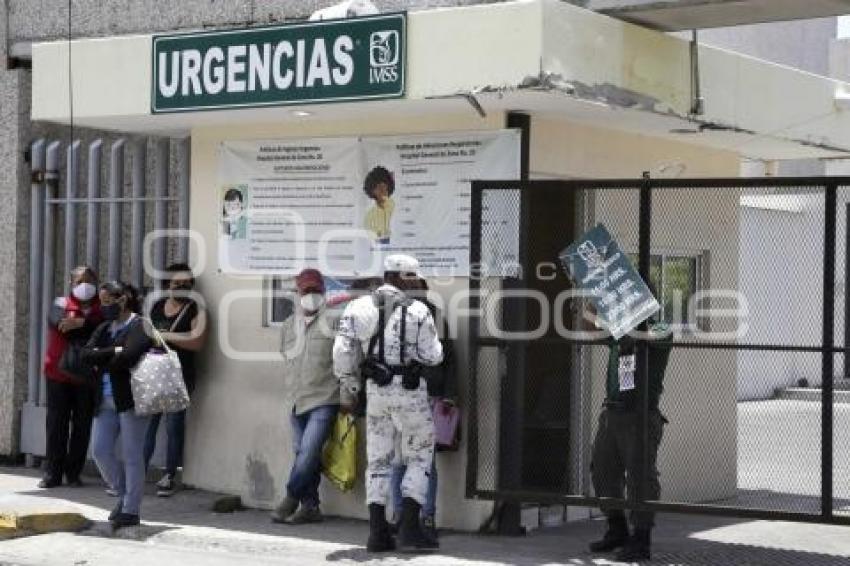 CORONAVIRUS . IMSS LA MARGARITA