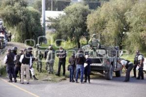 HUEJOTZINGO . ACCIDENTE EJÉRCITO