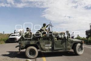 HUEJOTZINGO . ACCIDENTE EJÉRCITO