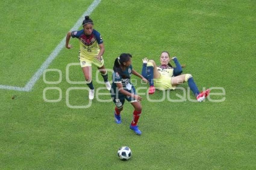 FÚTBOL FEMENIL . AMÉRICA VS CLUB PUEBLA