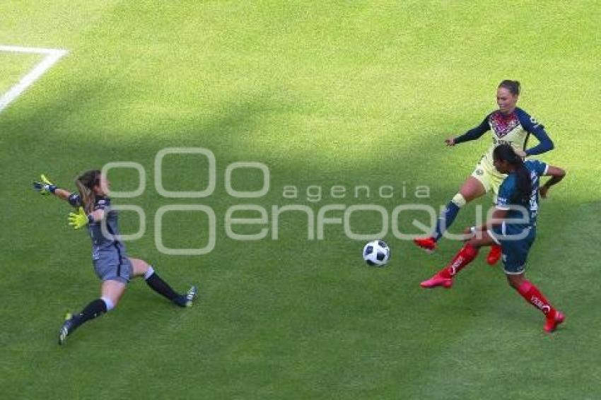 FÚTBOL FEMENIL . AMÉRICA VS CLUB PUEBLA