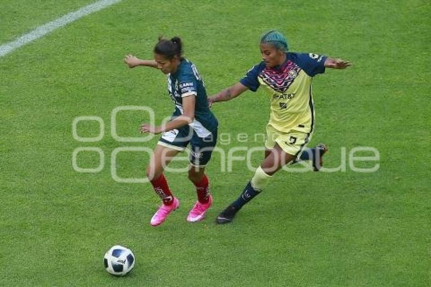 FÚTBOL FEMENIL . AMÉRICA VS CLUB PUEBLA