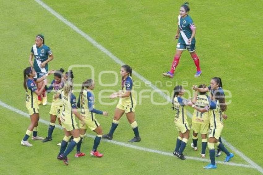 FÚTBOL FEMENIL . AMÉRICA VS CLUB PUEBLA