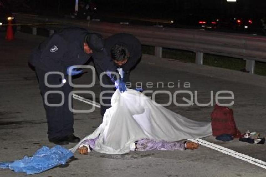 NOTA ROJA . ATROPELLADO