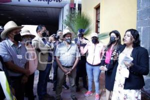 MANIFESTACIÓN . DEFENSA DEL AGUA