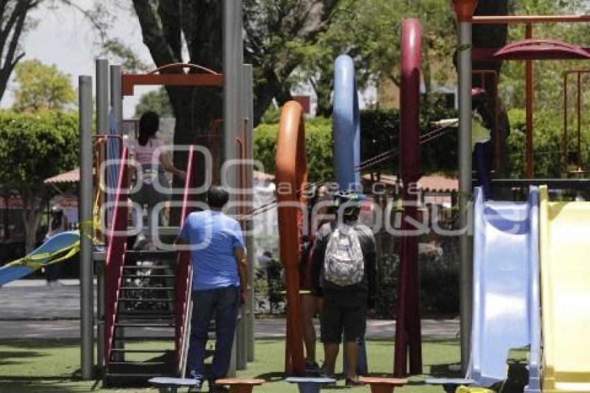 SAN PEDRO CHOLULA . JUEGOS INFANTILES