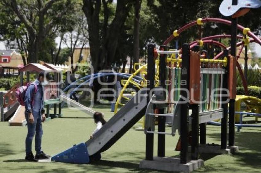 SAN PEDRO CHOLULA . JUEGOS INFANTILES