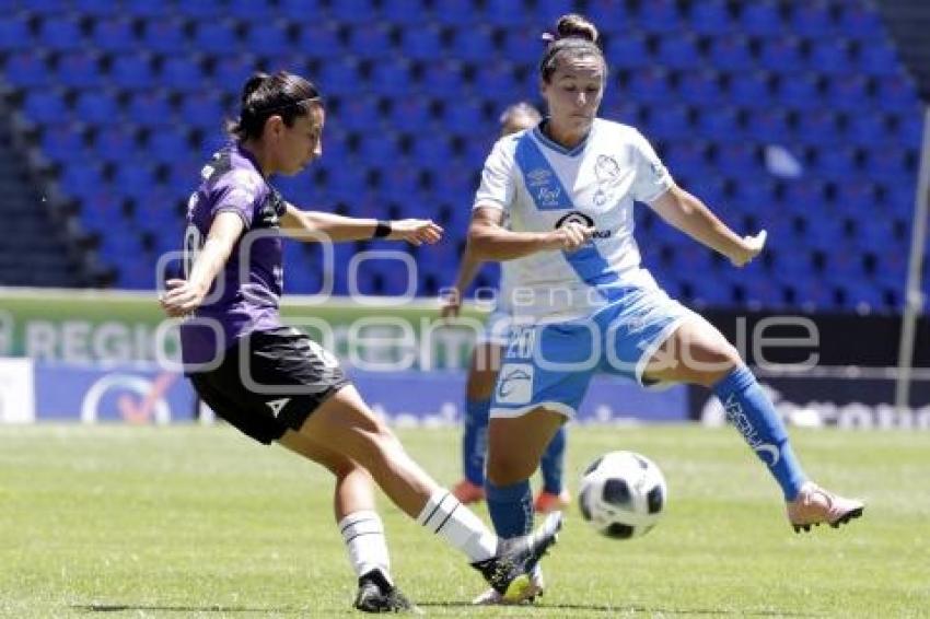 FÚTBOL FEMENIL . CLUB PUEBLA VS MAZATLÁN